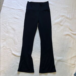 Girls DSG Black High-Waisted Flare Leggings